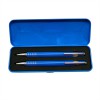Набор: шариковая ручка и карандаш синий
