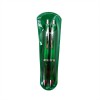 Набор: ручка и карандаш механический,  зеленый