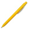 Ручка шариковая, пластиковая, желтый