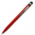 Ручка шариковая со стилусом, красная
