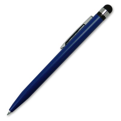 Ручка шариковая со стилусом,  синяя