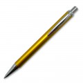 Ручка шариковая металлическая золотистая