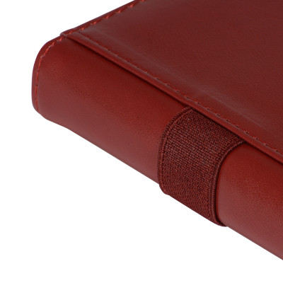 Ежедневник А5 "POLO" недатированный, бордовый