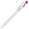 Ручка шариковая TWIN WHITE белый/розовый