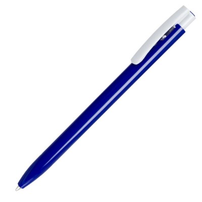 Ручка шариковая ELLE, пластик, синий/белый