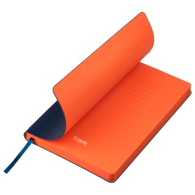 Ежедневник Portobello Trend, River side, недатированный, синий/оранжевый (без упаковки, без стикеров)