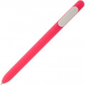 Ручка шариковая Soft Touch розовый, белый