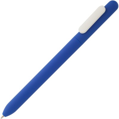 Ручка шариковая Soft Touch синий, белый