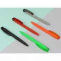 Ручка трехгранная, soft-touch красный