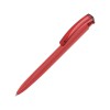 Ручка трехгранная, soft-touch красный