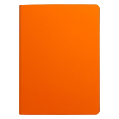 Ежедневник 15х21см софт-тач, недатированный, оранжевый
