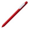 Ручка шариковая Slider красная с белым