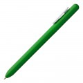 Ручка шариковая Slider зеленая с белым
