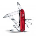 Нож перочинный VICTORINOX Climber п .прозр/ красный