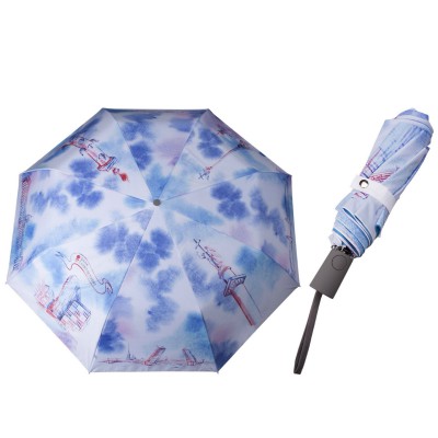 Зонты складные с полноцветной печатью