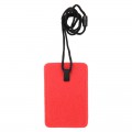 Чехол для телефона на шнурке, фетр, 8,5х12,5см красный