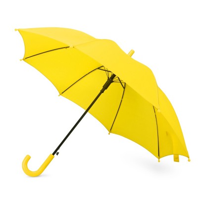 Зонт-трость детский 84см желтый