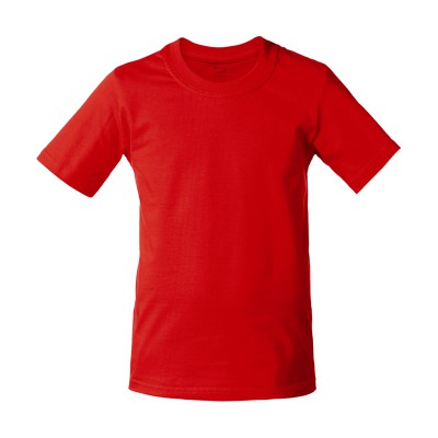 Футболка детская, 160г/м2, красный