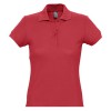 Рубашка-поло женская, 170г/м2, красная