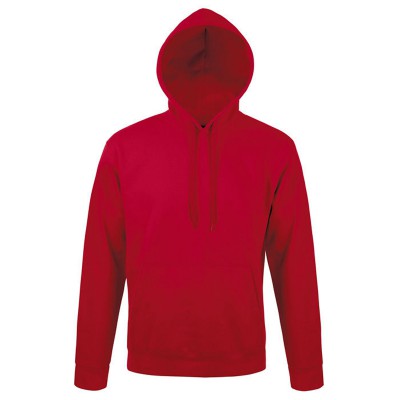 Толстовка унисекс 280г/м2 с начесом, красный