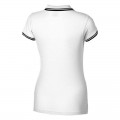 Рубашка поло женская 180 г/м2 белый/черный