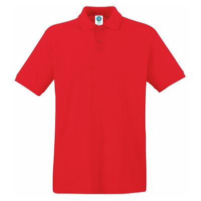 Рубашка поло мужская 180 г/м2 красный