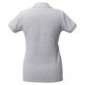 Рубашка поло женская 170 г/м² серый меланж