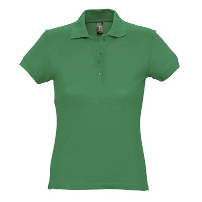 Рубашка поло женская 170 г/м², зеленый