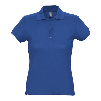 Рубашка поло женская 170 г/м², ярко-синяя