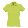 Рубашка поло женская 170 г/м², зеленое яблоко
