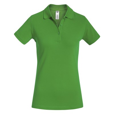 Рубашка поло женская 180 г/м² зеленое яблоко