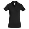 Рубашка поло женская 180 г/м2 черная