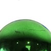Елочный шар 8см пластик, глянцевый, зеленый