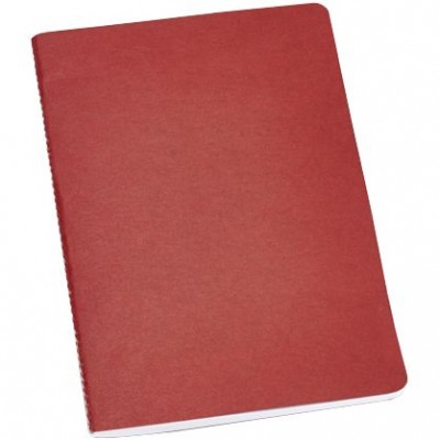 Блокнот Райтер, 14x21 см, картон, 50 листов в линейку, красный