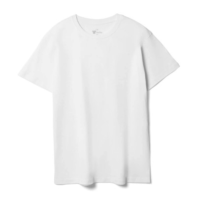 Футболка унисекс 140 г/м², хлопок, белая