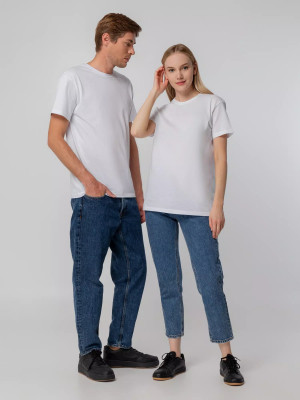 Футболка унисекс 140 г/м², хлопок, белая