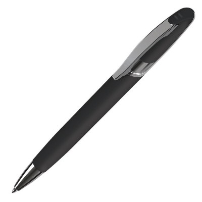 Ручка шариковая, металл, черный/серебристый