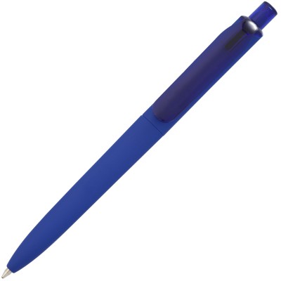 Ручка шариковая Prodir DS8 PRR-T Soft Touch, синяя