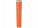 Ручка металлическая шариковая в футляре, оранжевая