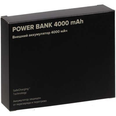 Зарядное устройство 4000 mAh 11,3х6,6х0,6см черный