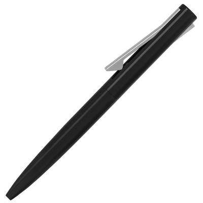 Ручка шариковая, черный/серый, металл/пластик