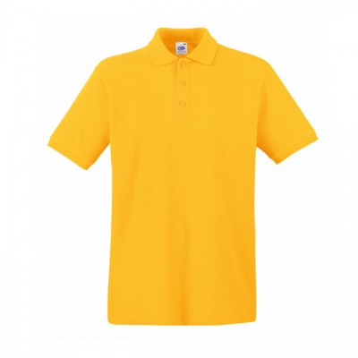 Рубашка поло мужская 180г/м2 желтый