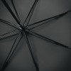 Зонт-трость с системой защиты от ветра, черный