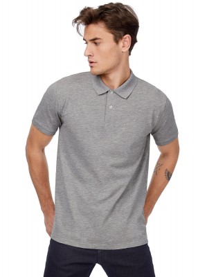 Рубашка поло мужская из органического хлопка 170г/м² темно-зеленая