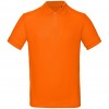 Рубашка поло мужская из органического хлопка 170г/м² оранжевая