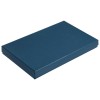 Коробка 29,7х18х3,5 см, переплетный картон, синяя