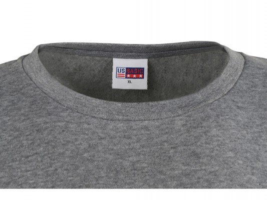 Толстовка-свитшот футер 260 г/м2 серый