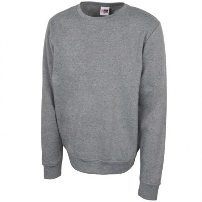 Толстовка-свитшот футер 260 г/м2 серый