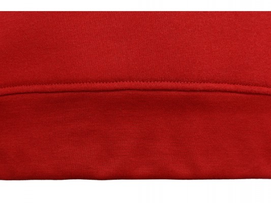 Толстовка-свитшот футер 260 г/м2 красный