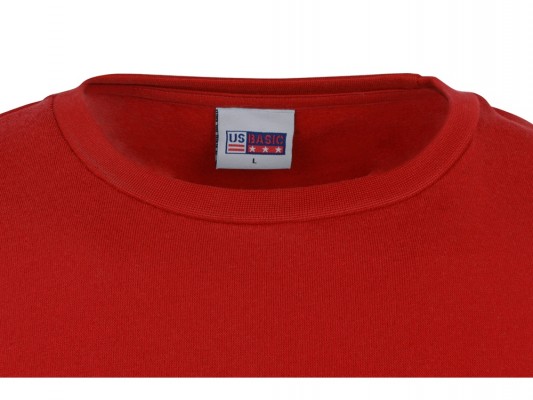 Толстовка-свитшот футер 260 г/м2 красный